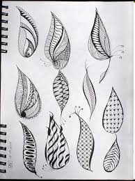 Art Journal Zentangle Leaves Zentangle Patterns Zentangle Drawings Zentangle