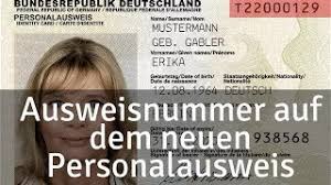 Eine personalausweisnummer wie auf den ausweisen, die vor dem november 2010 ausgestellt wurden, werden sie auf dem neuen ausweis nicht finden. Hier Steht Die Ausweisnummer Beim Neuen Personalausweis