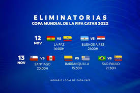 Maybe you would like to learn more about one of these? Eliminatorias Qatar 2022 En Vivo En Directo Ver Resultados De La Fecha 3 Y Tabla De Posiciones Peru Vs Chile Colombia Vs Uruguay Brasil Vs Venezuela Argentina
