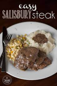 This easy salisbury steak recipe is classic comfort food like your mom used to make. Easy Salisbury Steak Recipe Self Proclaimed Foodie