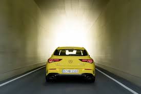 Our Yellow Gem Mercedes Amg Cla 35 4matic Kraftstoffverbrauch Kombiniert 7 5 7 4 L Km Co Emissionen Kombinie Mercedes Benz Shooting Brake New Mercedes