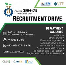 Keen to study chemical engineering? Utp Aiche On Twitter It Is The Most Awaited Competition For All Level Chemical Engineering Students From All Universities In Malaysia We Are Recruiting Passionate And Diligent Student To Become Part Of