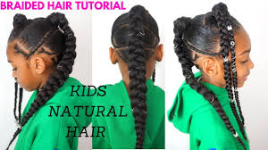 As well as giving length, some extensions are designed to add thickness. Kids Natural Hair Tutorial Quick Braided Hairstyle For Girls Youtube