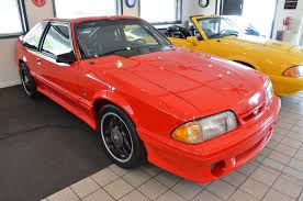 Image result for Bright Red 1992 Mustang