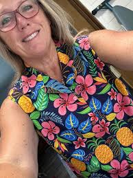 Upcycled tee shirt from fabric scraps