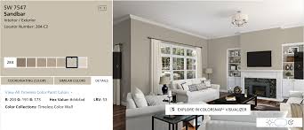 Sherwin Williams Sandbar Media Room Paint Colors Sherwin Williams Paint Colors French Grey Interiors