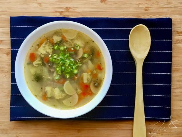 Sopa jardinera con mijo - Esclerosis Múltiple Valladolid