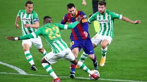 Head to head statistics and prediction, goals, past matches, actual form for la liga. Betis Vs Barcelona Messi Main Blaugrana Menang 3 2