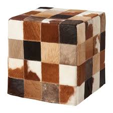 Ikea Us Furniture And Home Furnishings Ottoman Pouffe Cowhide Ottoman