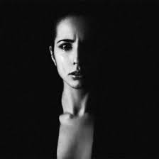 Background Woman Black And White Portrait Photography Pin By Talena Kelln On Chiaroscuro Self Portrait Photography Portrait Crying Photography