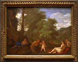 File Nicolas Poussin Ninfe E Un Satiro Amor Vincit Omnia 1625 27 Ca Jpg Wikimedia Commons
