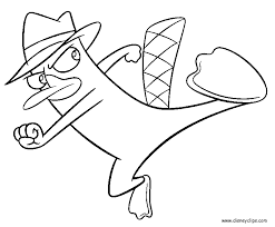Phineas and ferb love to come up with great schemes, and candace always tries to bust them. Coloring Pages Of Perry The Platypus Coloring Home
