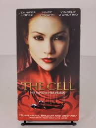 The Cell (VHS, 2000) Jennifer Lopez, Vince Vaughn, Vincent D'Onofrio Horror 