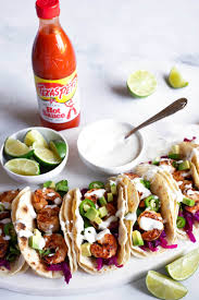 Check spelling or type a new query. Grilled Buffalo Shrimp Tacos With Blue Cheese Crema Kit S Kitchen