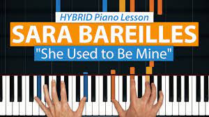 Learning piano without years of lessons! How To Play She Used To Be Mine By Sara Bareilles Hdpiano Part 1 Piano Tutorial Youtube