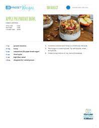 Apple Pie Parfait Beachbody Recipes Recipes Vegetarian Pie Recipes