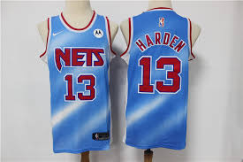 In addition to the authentic james harden nets jersey, our nba shop offers gear like james harden name and number tees featuring iconic brooklyn nets logos and colors. Nets 13 James Harden Blue 2021 Nike Swingman Jersey