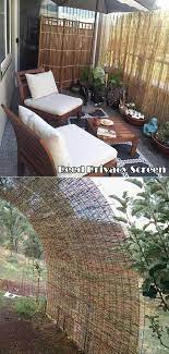 Create Your Own Outdoor Retreat With Reed Privacy Screen Reedscreen Balcony Privacy Apartment Balcony Garden Apartment Garden