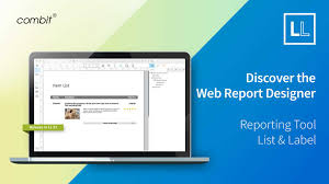 The New Web Report Designer in List & Label | A tour of the interface: Get  to know the new Web Report Designer in List & Label. | By combit | In