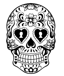 Feel free to print and color from the best 35+ scary skull coloring pages at getcolorings.com. Print Download Sugar Skull Coloring Pages To Have Scary But Beautiful Pictures