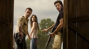 Download Lori Grimes Sarah Wayne Callies Shane Walsh Jon Bernthal Rick  Grimes Andrew Lincoln TV Show The Walking Dead HD Wallpaper