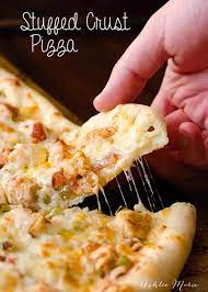 We Make Pizza Every Week My Kids Love Making Homemade Stuffed Crust Pizza As A Extra Treat Pizza Crust Recipes Cooking Recipes