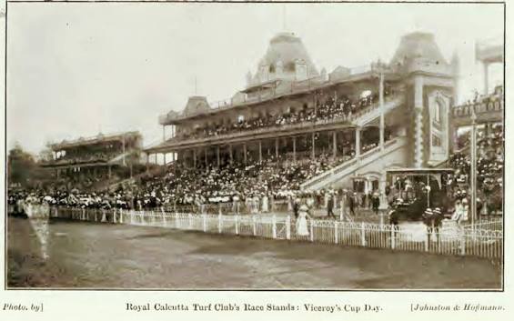 1900's British India, Calcutta (Kolkata). View of Clive Street at Midday. Photographers - Johnston & Hoffmann. Vintage Postcard. Restored Image.