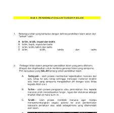 Contoh soalan objektif titas dan jawapan. Contoh Soalan Titas Bab 3 Soalan Bx