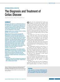 The Diagnosis And Treatment Of Celiac Disease 06 12 2013