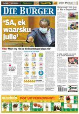 The latest news, analysis and investigations from africa. Get Your Digital Access To All The Back Issues Of Die Burger Newspaper
