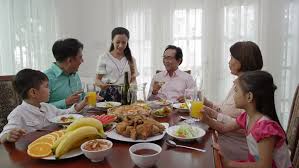 Filter, save & share beautiful dining room remodel pictures, designs and ideas. Lockdown Of Asian Family Gathered Stock Footage Video 100 Royalty Free 1021156156 Shutterstock