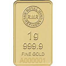 Available at low premiums from chards. 1 Gram Gold Bar Minted Rmr Royal Mint Refinery Bars The Royal Mint
