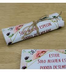 ¿vas a adquirir testigos de boda boligrafos? Boligrafo Para Testigo De Boda Envuelto En Textil Impreso Con Mensaje