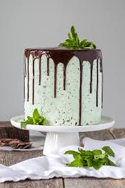 Take the classic birthday cake up a few notches with this easy and delicious chocolate chip cake with whipped chocolate buttercream! Mint Chocolate Chip Cake Liv For Cake