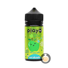 Play More Cooling Sour Apple Vape E Juices E Liquids Online Store