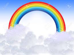 Ce coloriage a été consulté de nombreuses fois par les utilisateurs. Arc En Ciel Avec Nuages A Un Fond En Degrade Image De Bande Dessinee Banque D Images Et Photos Libres De Droits Image 7006375