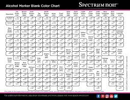 Free Printable Spectrum Noir Color Charts Spectrum Noir