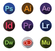Adobe Logos Icons Free Pack Logo Icons Icon Design Icon