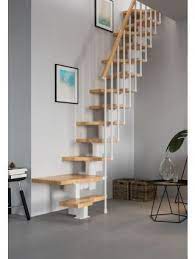 Gamia Mini Space Saving Stair Kit White Metalwork Gamia Kit Metalwork Small Loft Spaces Stair Kits Loft Spaces
