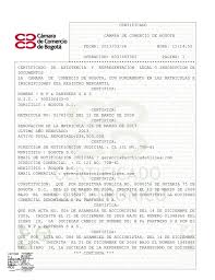 Un documento de identidad que permite identificarse, firmar y cifrar electrónicamente documentos y mensajes. Certificado Camara De Comercio De Bogota Fecha 2013 03 26 Hora