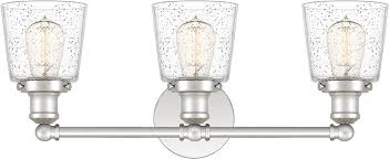 Quoizel Unis8603pk Union Contemporary Polished Nickel 3 Light Bathroom Lighting Sconce Quo Unis8603pk