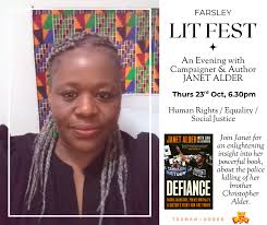 An Evening with Campaigner and Author Janet Alder •
