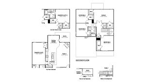 Single detached two storey house design with 4 bedrooms having a total floor area of 242 square meters. New Homes In Reserve At The Highlands Moody Al D R Horton