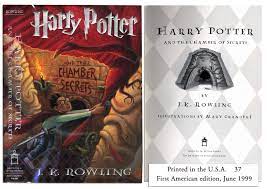 The entire us set of seven books in the iconic harry potter series in first edition, first printing fine condition. Lot Detail Harry Potter And The Chamber Of Secrets First American Edition First Printing