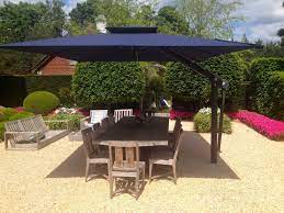 Maybe you would like to learn more about one of these? Garden Umbrella With In Ground Base Rectangular Patio Umbrella Large Backyard Landscaping Cantilever Patio Umbrella