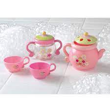 Tub Time Tea Party Great Idea For Bath Time Toy A Plastic Tea Set Now I Just Need To Be Sure We Aren T D Plastic Tea Set Baby Bath