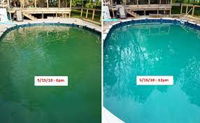 Hth Super Green To Blue Shock System For Swimming Pools 24 Hour Results 7 2 Lbs Hth Pools