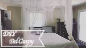 This bed canopy is probably the easiest project you'll ever do. Diy Bed Canopy Youtube