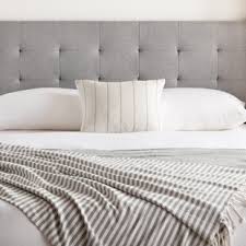 Tufted details underscore the great look of the bed. Fabric Covered Headboards Wayfair