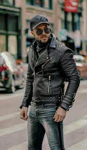 Pin By Dave On Leather Jeans Men Leather Jacket Men Brown Leather Jacket Men Celebrities Leather Jacket